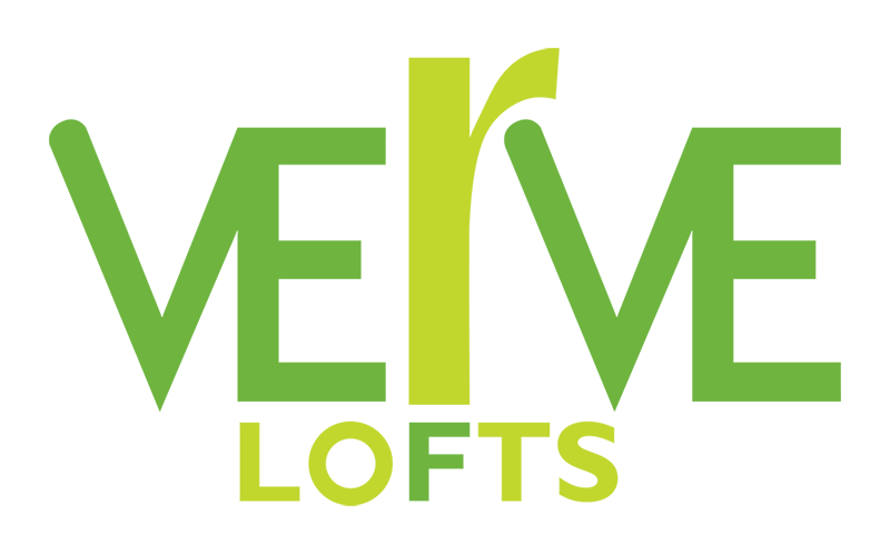 verve lofts branding design logo