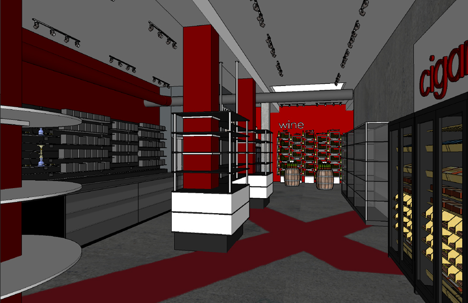 tobacco store design